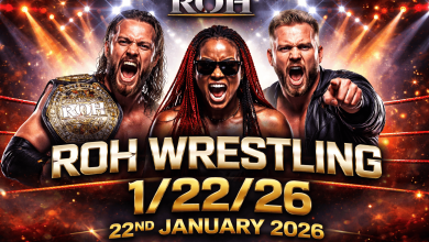 ROH Wrestling 1/22/26 – 22nd January 2026