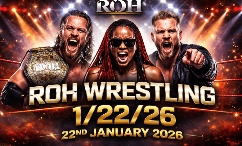 ROH Wrestling 1/22/26 – 22nd January 2026