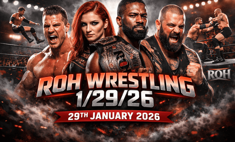 ROH Wrestling 1/29/26 – 29th January 2026