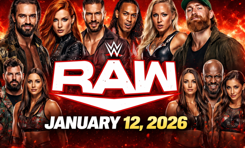 WWE Raw 1/12/26 – 12th January 2026