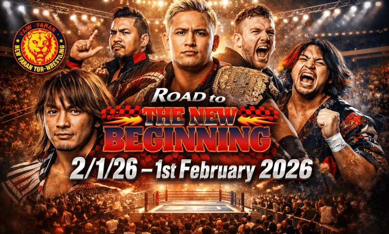 NJPW Road to THE NEW BEGINNING 2/1/26 – 1st February 2026