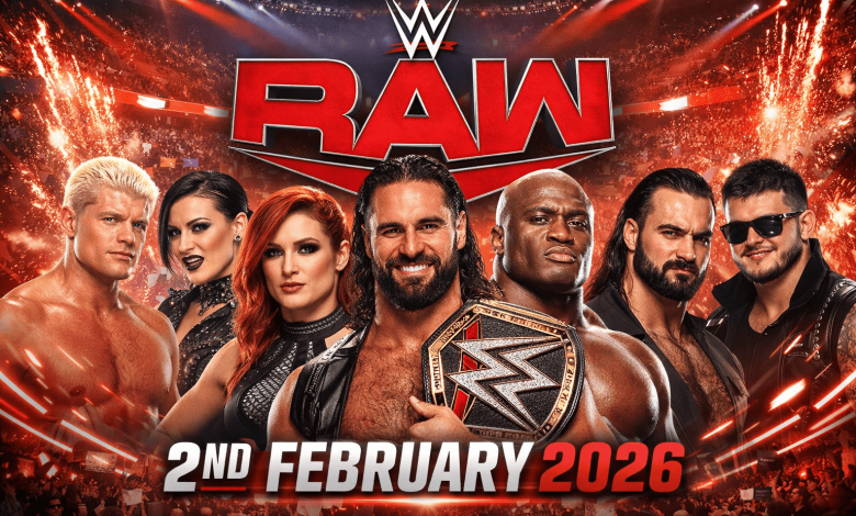 WWE Raw 2/2/26 – 2nd February 2026