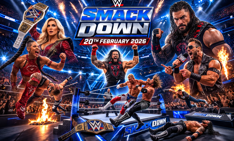 Short Description WWE Smackdown – 2/20/2026 – 20th February 2026 presented an action-packed night filled with excitement and intense rivalries. The blue brand continued building strong storylines with powerful in-ring performances. Superstars competed with determination to secure future championship opportunities. Fans enjoyed dramatic moments, unexpected confrontations, and thrilling matches. The episode delivered entertainment from start to finish. Preview The February 20 episode of WWE SmackDown showcased the ongoing evolution of stories under WWE. With rivalries heating up and momentum becoming crucial, every superstar entered the arena ready to make an impact. Emotional promos, competitive matches, and strong character moments shaped the night. The show focused on building future title challenges while keeping fans fully invested in the action. Show Name: WWE Smackdown – 2/20/2026 Release Date: 20th February 2026 Location: Live Arena Event Broadcast On: Fox Event Type: Weekly Professional Wrestling Show Available In: United States & International Broadcast Match Card The event featured top superstars including Roman Reigns, Cody Rhodes, Charlotte Flair, Bianca Belair, LA Knight, and AJ Styles. Each competitor contributed to a well-balanced show that mixed storytelling, athletic competition, and crowd engagement. All Matches Roman Reigns Sets the Tone The show began with Roman Reigns addressing the WWE Universe and reinforcing his authority on SmackDown. His confident promo quickly created tension as rivals questioned his dominance. The segment established the night’s main storyline and built excitement for upcoming clashes. Cody Rhodes vs AJ Styles Showdown Cody Rhodes and AJ Styles delivered a technical masterpiece filled with counters and dramatic near falls. Both superstars displayed experience and resilience, keeping the audience invested throughout the contest. The match highlighted competitive respect while pushing both competitors closer to championship discussions. Charlotte Flair Dominates the Women’s Division Charlotte Flair showcased her elite skills in a strong singles performance. Using strategy and ring awareness, she controlled the match and reminded everyone why she remains a top figure in WWE’s women’s division. Her victory added new momentum to ongoing rivalries. Bianca Belair Brings Power and Energy Bianca Belair energized the crowd with a powerful in-ring appearance. Her athletic strength and fast-paced offense impressed fans as she accepted a challenge and proved her dominance once again. The match emphasized her determination to remain at the top of the division. LA Knight Continues His Rise LA Knight captured audience attention with his charismatic presence and confident performance. The crowd responded loudly as he controlled the match and secured an important win. His growing popularity continues to position him as a future title contender on SmackDown. Location & Date WWE Smackdown – 2202026 –20th February 2026