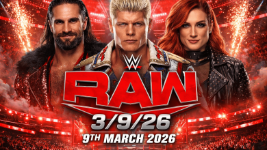 WWE Raw 3/9/26 – 9th March 2026