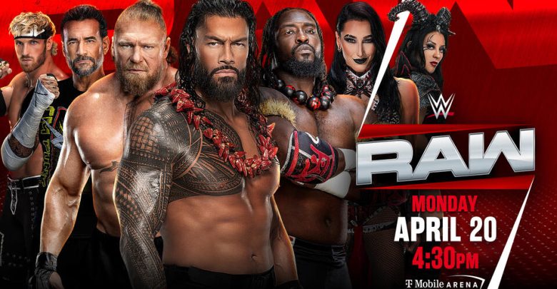 WWE Raw 4/20/26 – 20th April 2026