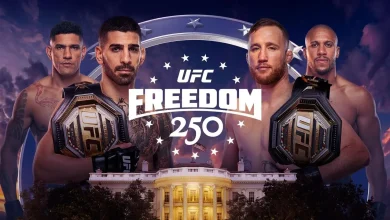 UFC Freedom 250: Topuria vs. Gaethje 6/14/2026