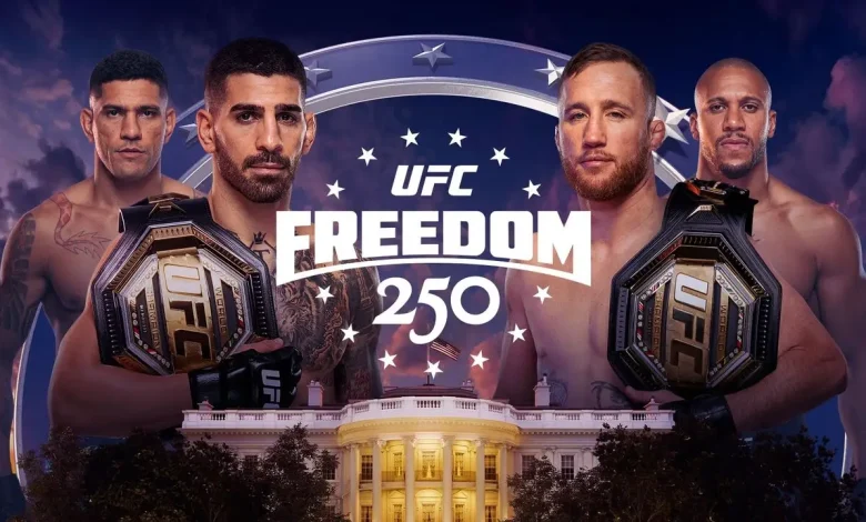 UFC Freedom 250: Topuria vs. Gaethje 6/14/2026